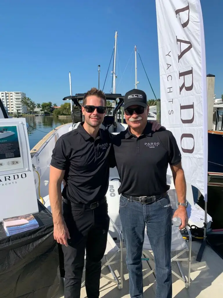 Pardo Naples at the Naples Boat Show 2021