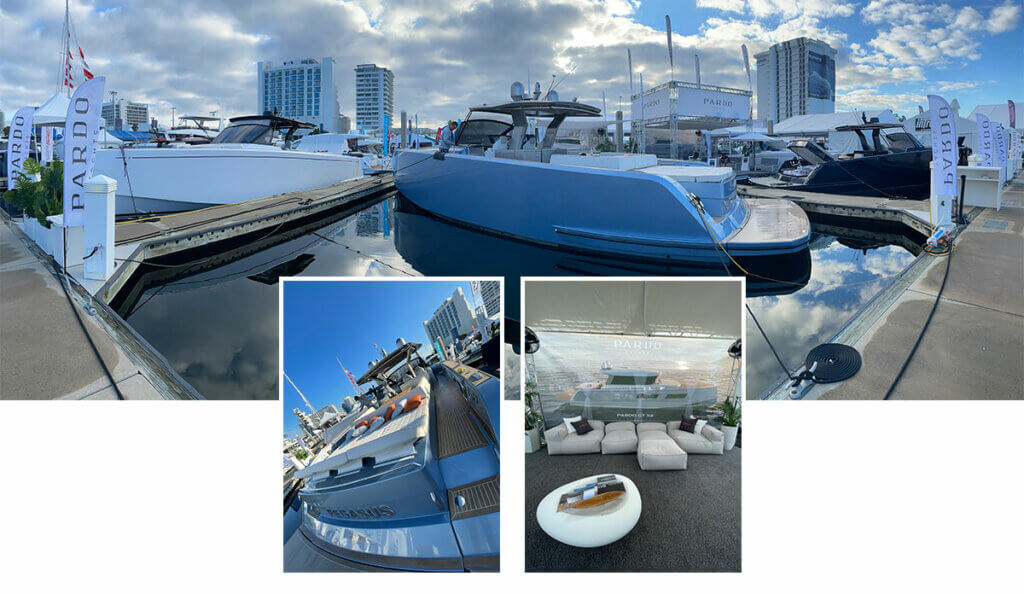 Germain Yachts and Pardo Miami at the Fort Lauderdale Boat Show