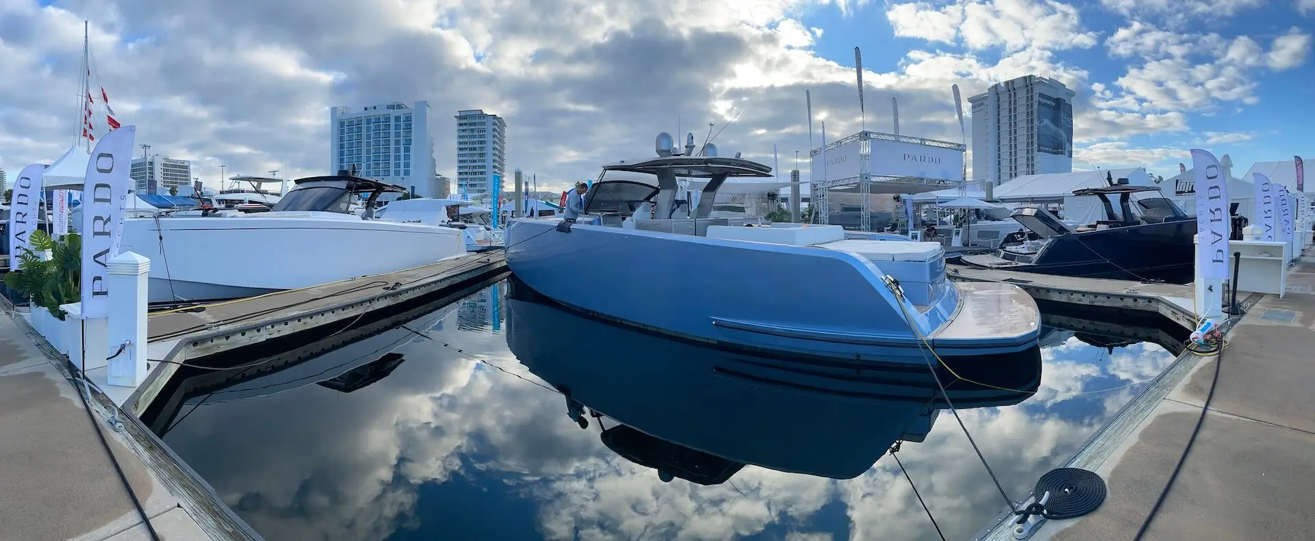 Germain Yachts at the Fort Lauderdale Boat Show