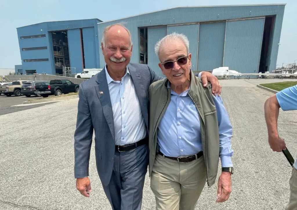 Steve Germain, Chairman, and Frank Bongiorno