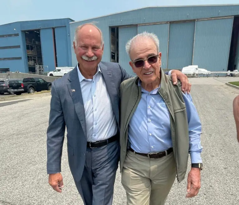 Steve Germain, Chairman, and Frank Bongiorno